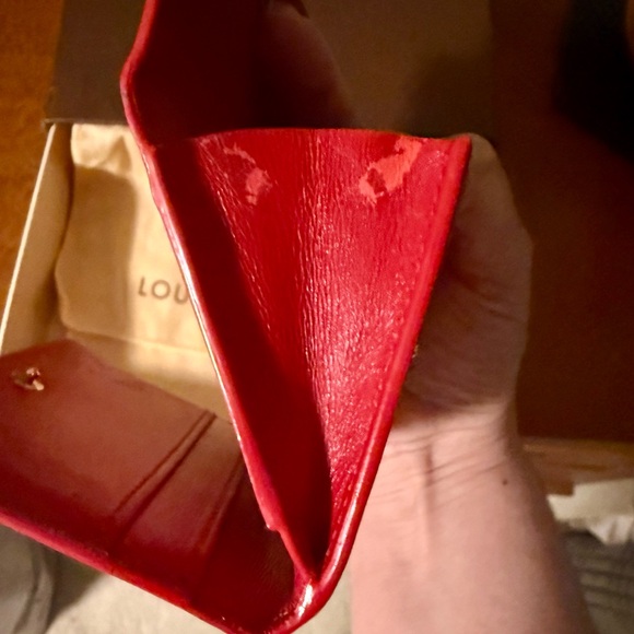 Louis Vuitton vernis ludlow red vintage wallet - Picture 4 of 8